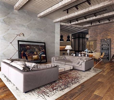 Rustic Industrial Living Room Ideas to Inspire