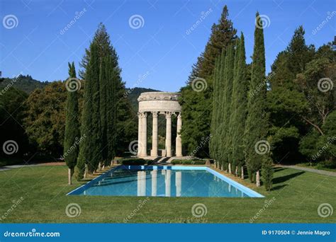 Pulgas Water Temple stock photo. Image of engineering - 9170504