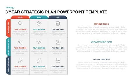 Strategic Plan Ppt Template - Printable Word Searches