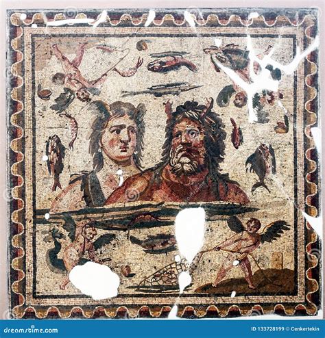 Roman Mosaics, Hatay Archeology Museum Editorial Stock Image - Image of ...