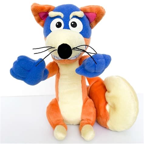 Fisher-Price | Other | Vintage Mattel 20 Swiper The Fox 10 Plush Dora ...