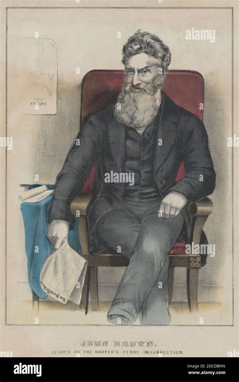 John Brown, American Abolitionist Stock Photo - Alamy