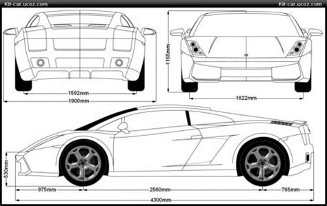 Lamborghini Gallardo Blueprint - Blueprints - Site - Photo Albums - All ...