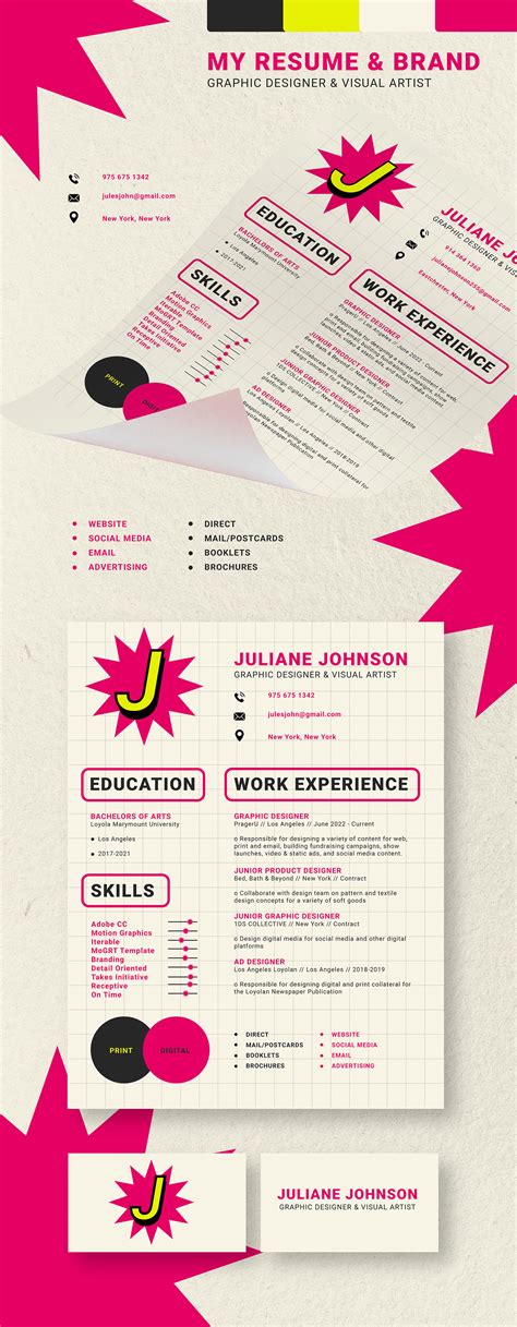 Resume Design & Personal Branding :: Behance