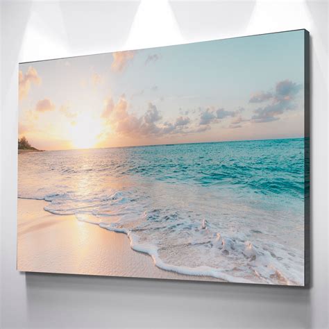 Beach Pictures for Wall | Ocean Beach Wall Art | Beach Prints | Living ...