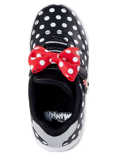 Minnie Mouse Toddler Girls Court Sneakers, Sizes 7-12 - Walmart.com