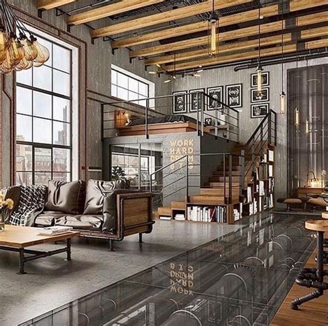 40+ Stunning Industrial Loft Design Ideas - The Wonder Cottage