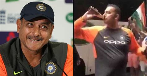 Ravi Shastri Reacts To Online Trolls Who Posy His 'Drunk Memes' On ...