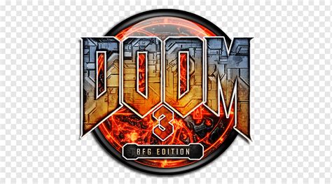 Doom 3: fuente de la marca del logotipo de bfg edition, edición de doom ...