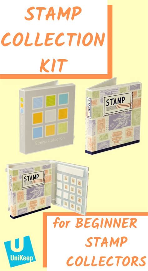 Stamp Collecting for Beginners - Stamp Collection Kit Binder, Display ...