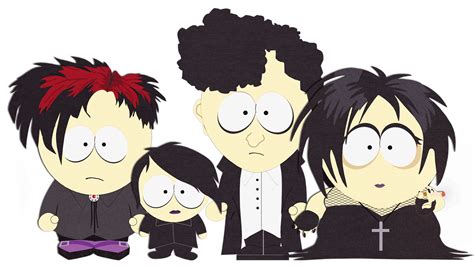 South Park Goth Kids transparent PNG - StickPNG