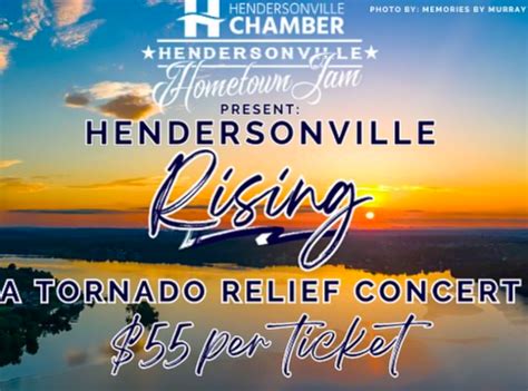 Don't Miss 'Hendersonville Rising', A Tornado Relief Benefit Concert ...