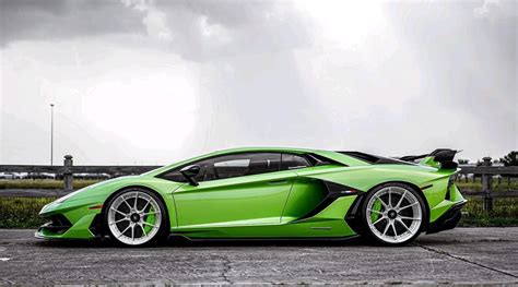 Lamborghini Aventador SVJ Green ANRKY AN22 Wheel | Wheel Front