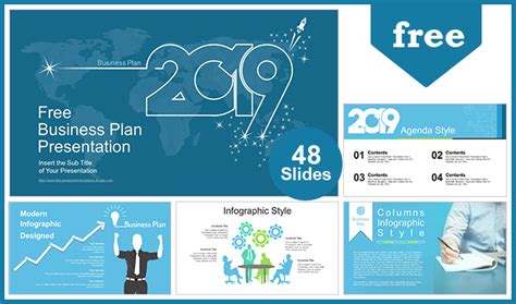 2019 Business Plan PowerPoint Templates for Free