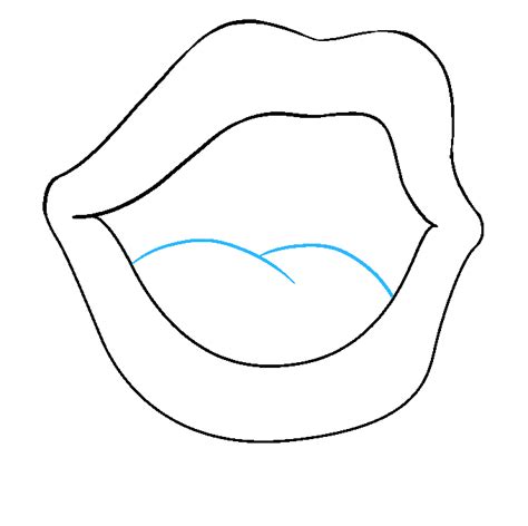 How To Draw A Mouth Easy