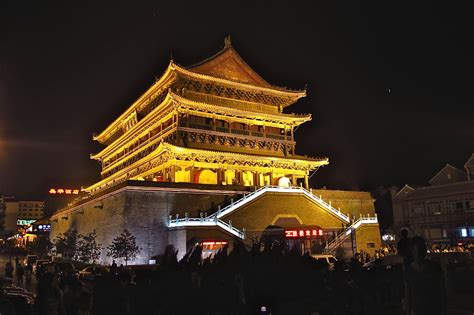 Drum Tover, Xian, China | Castle wall, Tower, Xi'an