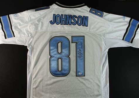 Calvin Johnson Signed Lions Jersey: Inscribed "Megatron" (GA COA)