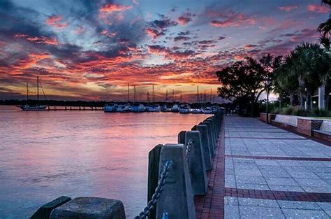 Waterfront Park in Beaufort SC | Landscape, Nature photography, Sky