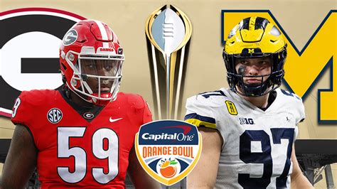 Michigan vs. Georgia Orange Bowl Odds, Picks: Your College Football ...