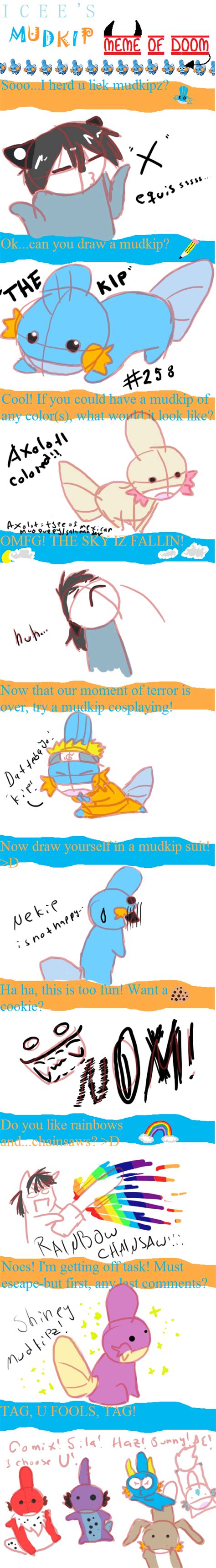 Mudkip Meme by nekonotaishou on DeviantArt