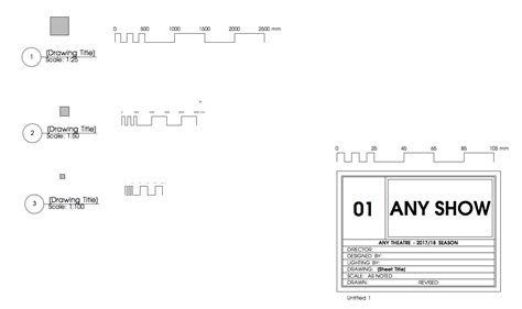 architectural drawing scale bar - Caitlin Workman