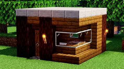 5 simple Minecraft house designs using wood in 2022