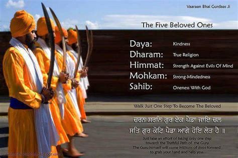 Significance of the names of the Panj Pyare - SinghStation