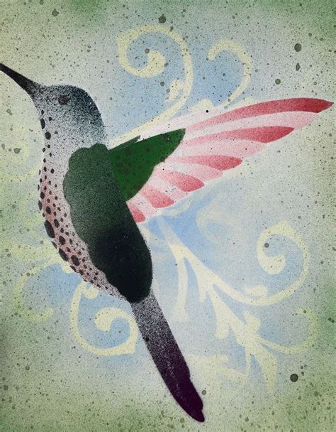 Hummingbird Stencil1 by darcydoll on deviantART | Hummingbird, Birds ...