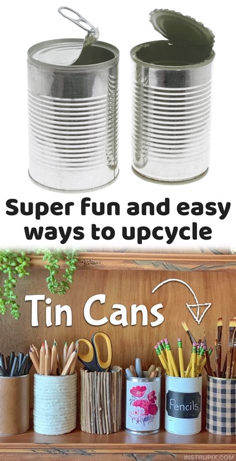 Creative Recycling Ideas With Cans