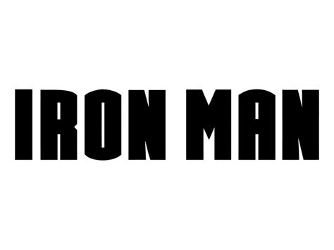 Iron Man Movie Logo PNG vector in SVG, PDF, AI, CDR format