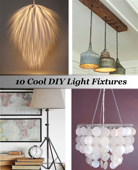 DIY Lighting Fixtures - The Honeycomb Home