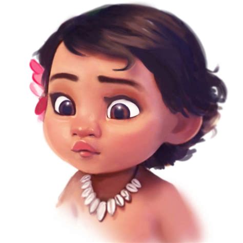 Baby Moana Drawing at GetDrawings | Free download