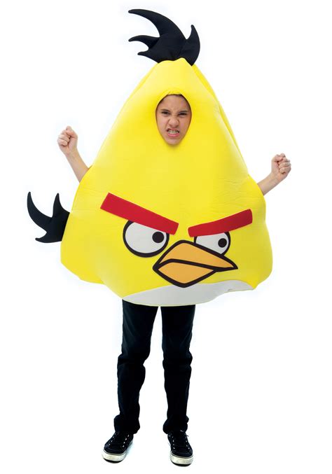 Kids Yellow Angry Bird Costume - Halloween Costume Ideas 2023