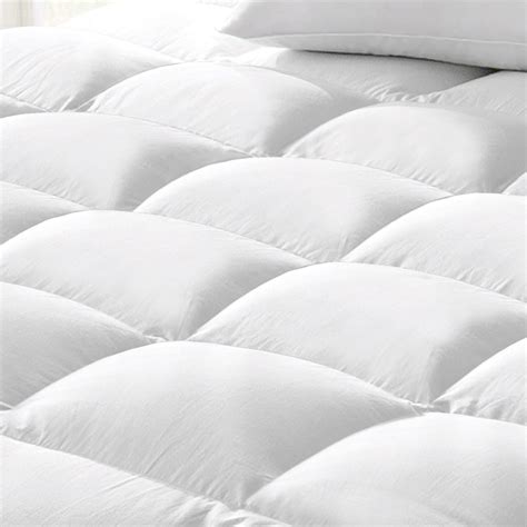 Giselle DOUBLE 1800GSM Mattress Topper Duck Feather Down 9cm Pillowtop ...