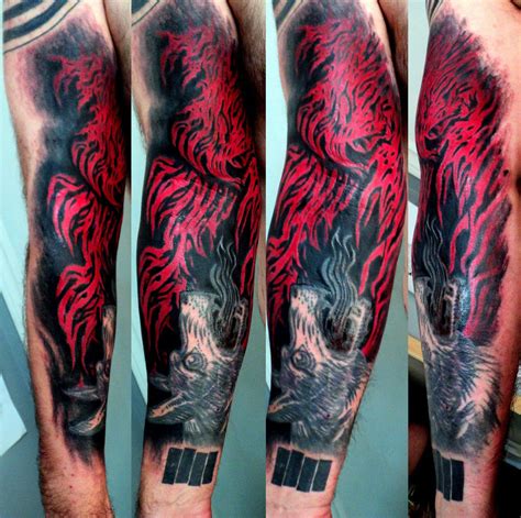 Flame Tattoos On Arm | Cool Tattoos - Bonbaden | Fire tattoo, Flame ...