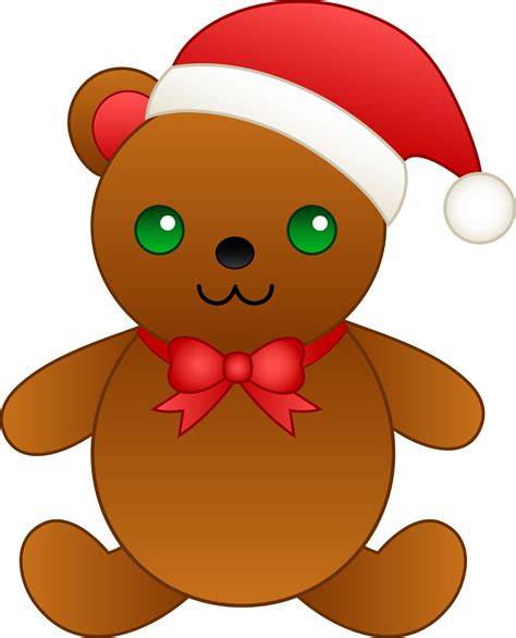 christmas teddy bear clipart 20 free Cliparts | Download images on ...