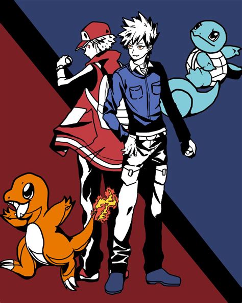 Pokemon Red & Blue fanart by me : r/fanart