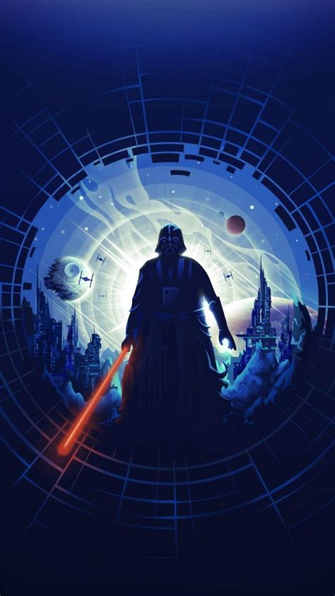 Darth Vader Star Wars Art iPhone Wallpaper - iPhone Wallpapers