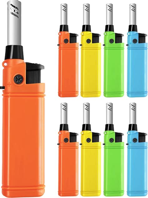 Amazon.com: Zoocura 8 Pack Candle Lighters Butane Refillable Lighter 1. ...