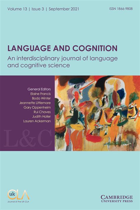 Language and Cognition | Cambridge Core