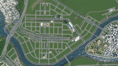 Downtown road layout : r/CitiesSkylines