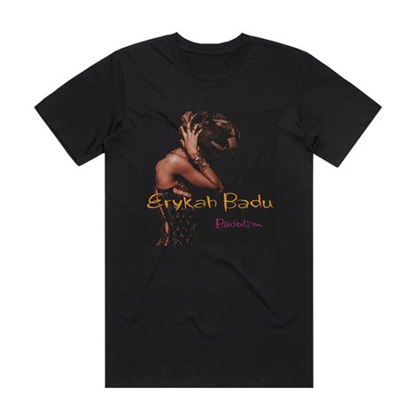 Erykah Badu Baduizm Album Cover T-Shirt Black – ALBUM COVER T-SHIRTS