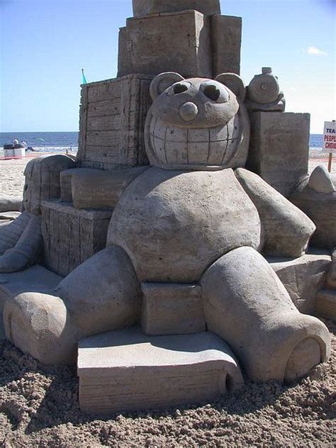 Toy Sand Sculpture - Neptune Festival 2004 | Sand sculptures, Beach ...