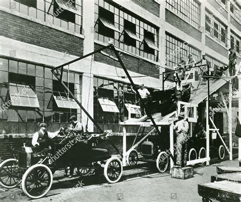 1913 Henry Fords Assembly Line Editorial Stock Photo - Stock Image ...