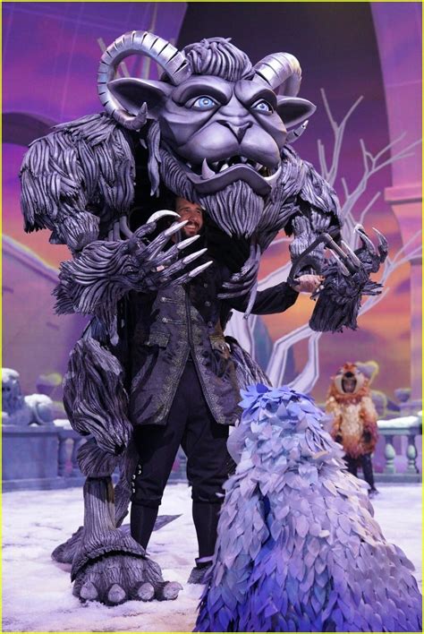 Every Photo of Josh Groban's Mind-Blowing The Beast Costume for ABC's ...