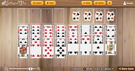 Play Baker's Game - Solitaire Bliss