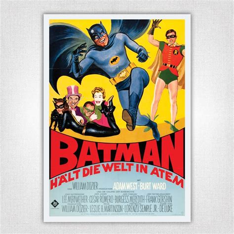 1966 Batman Movie Poster