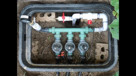 How to Install an Expandable 3-Zone Lawn Sprinkler (Irrigation) System ...