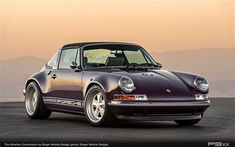 Singer Atherton Is One Incredibly Purple Porsche Targa – P9XX