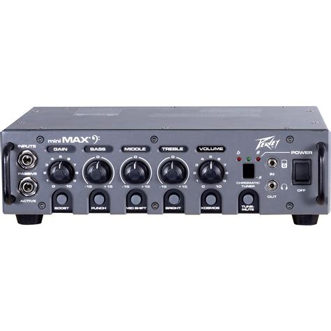 Peavey MiniMAX 500W Bass Amp head Black | Musician's Friend